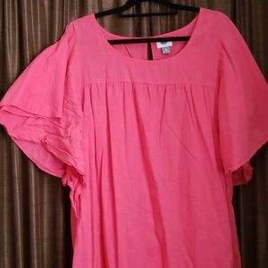 Old Navy pink dolman sleeved dress